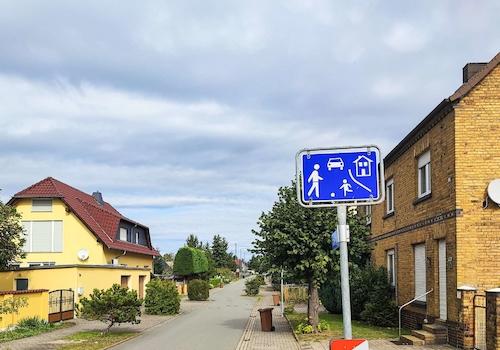 ruhige Seitenstrasse