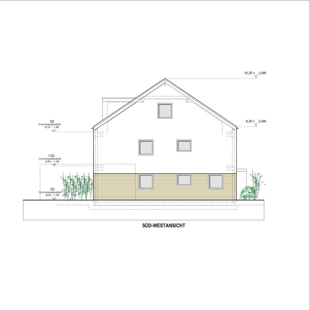 BV Hangelar Süd-Westansicht