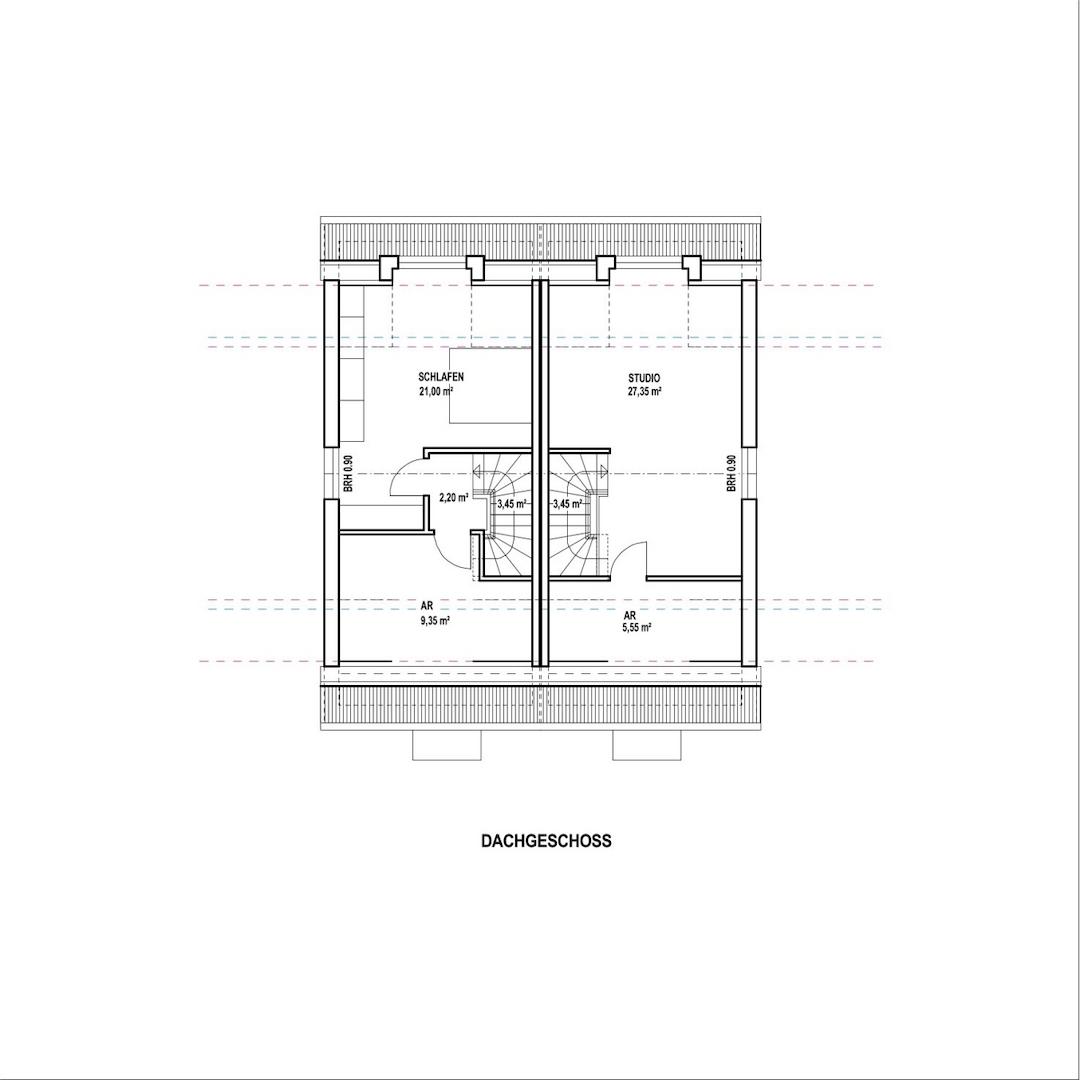 BV Hangelar Grundriss Dachgeschoss