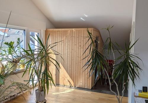 Dachgeschoss mit Sauna