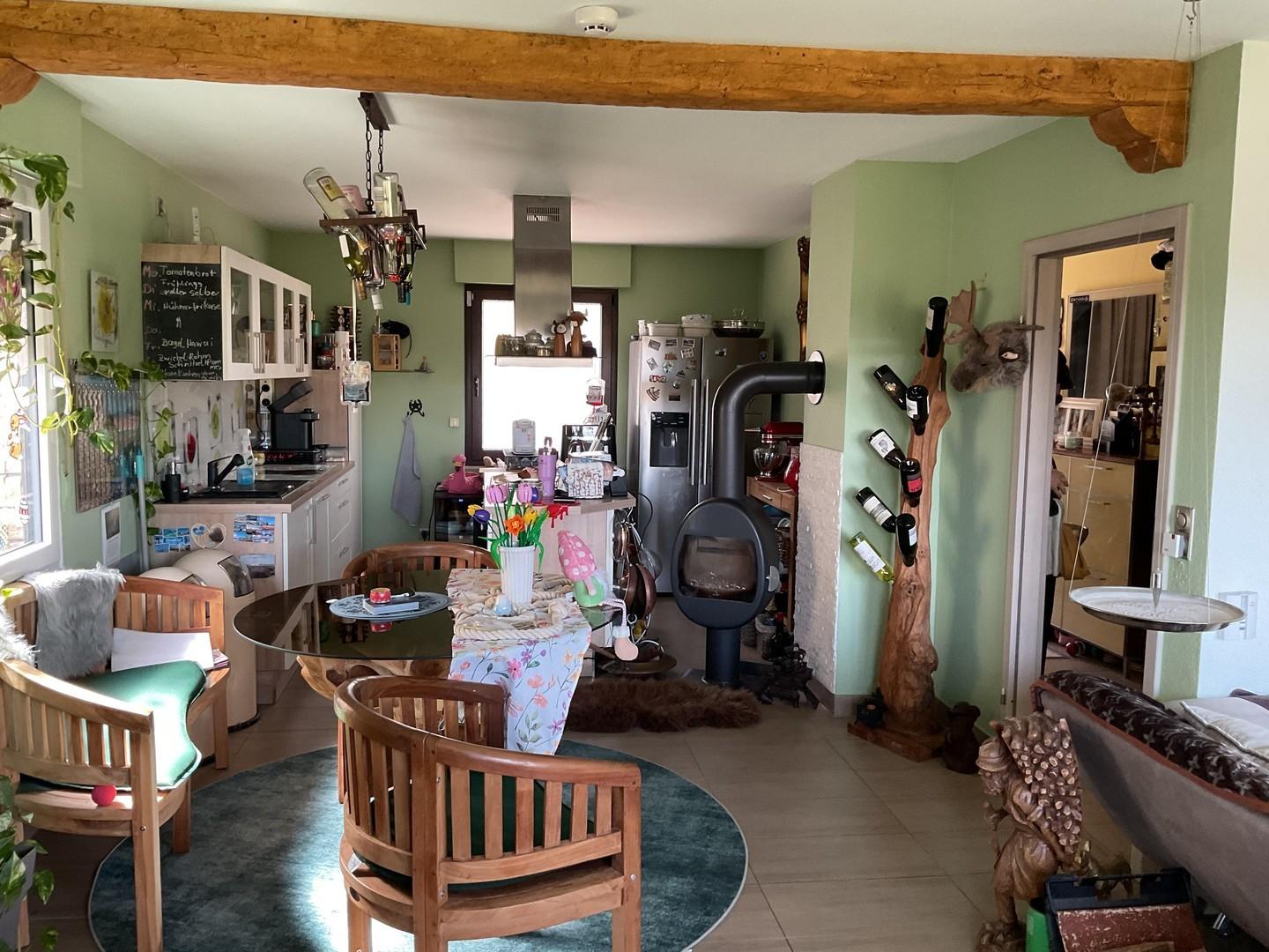 Offener Küchen und Essbereich