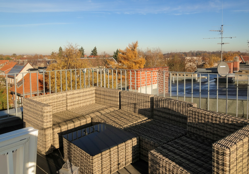 obere Dachterrasse Ri. NW