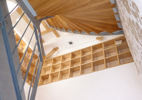 innenliegende Treppe 3./4. OG