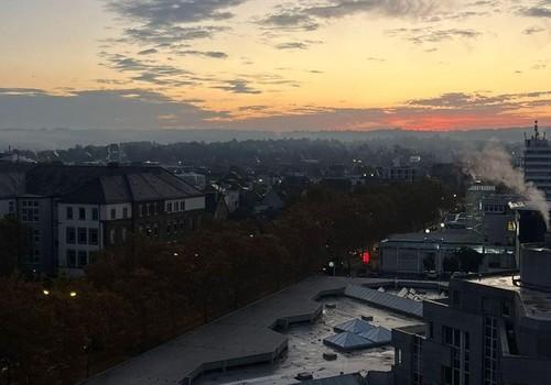 Ausblick nach Feierabend