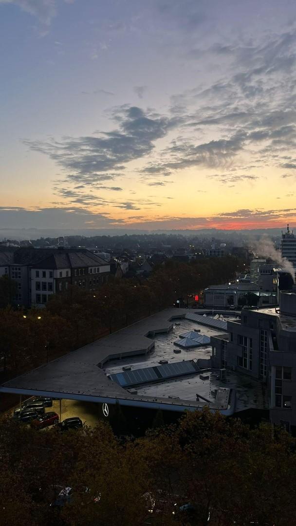 Ausblick nach Feierabend