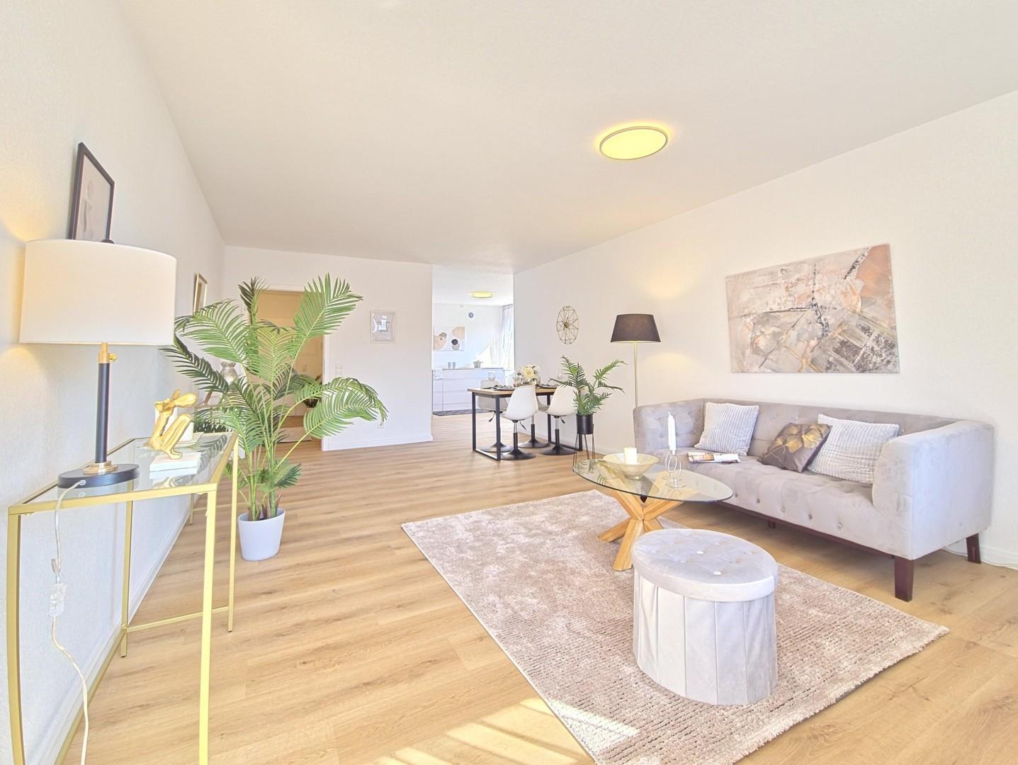 Wohnzimmer zur Küche