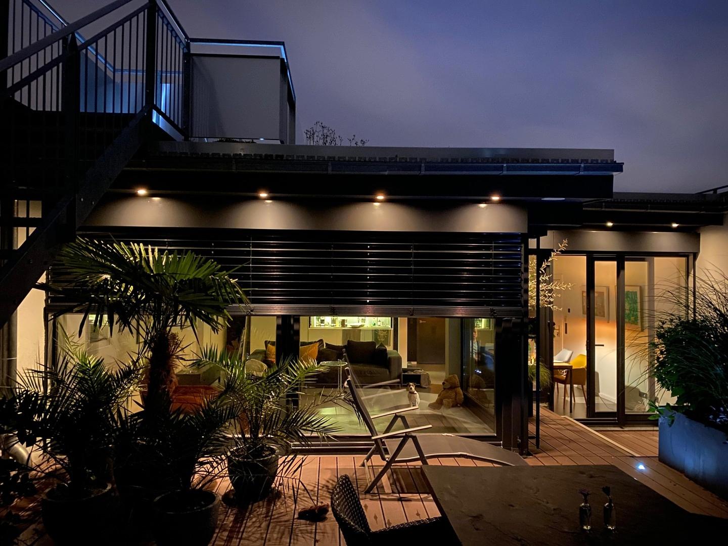 Blick in den Wohnraum