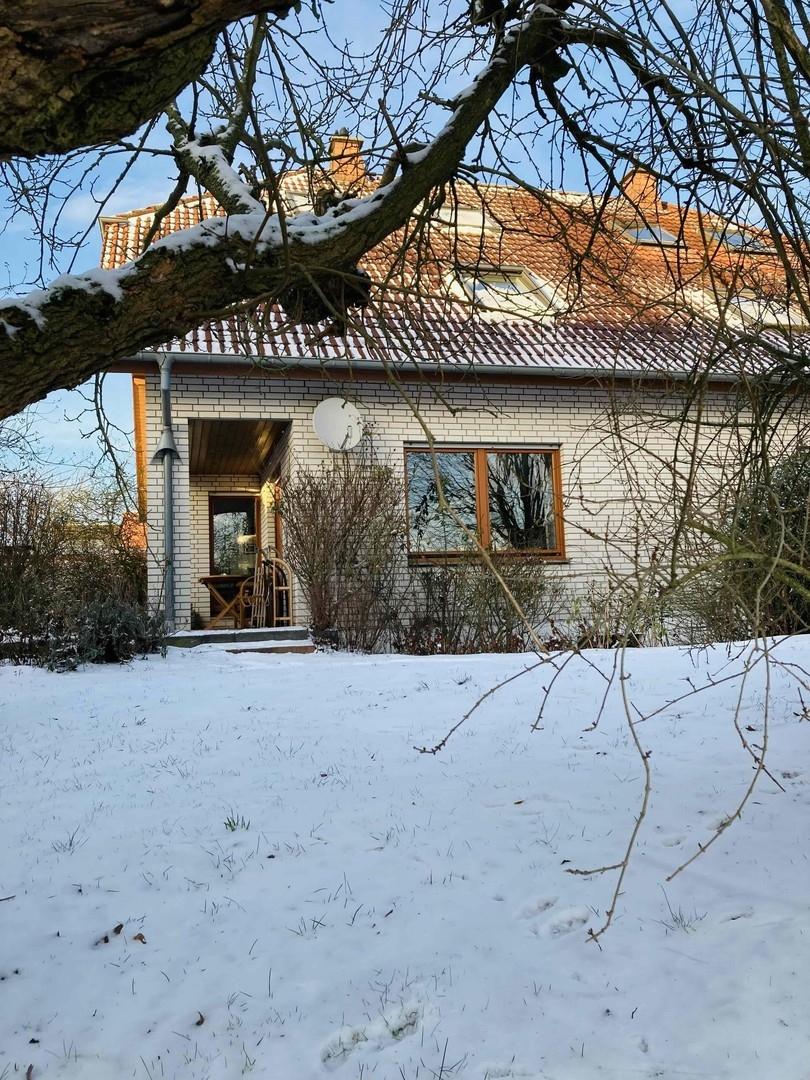 Blick vom Garten aus