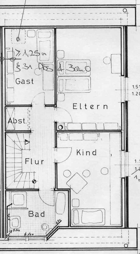 Grundriss Obergeschoss