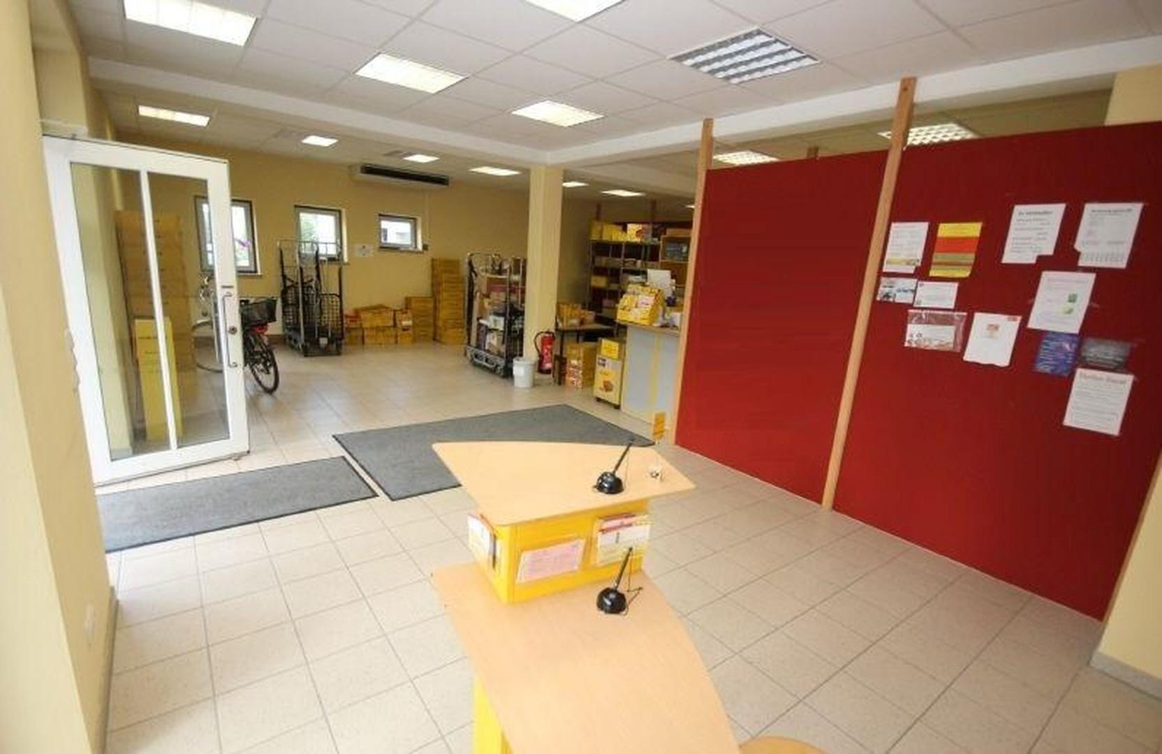 Innen damals als Post