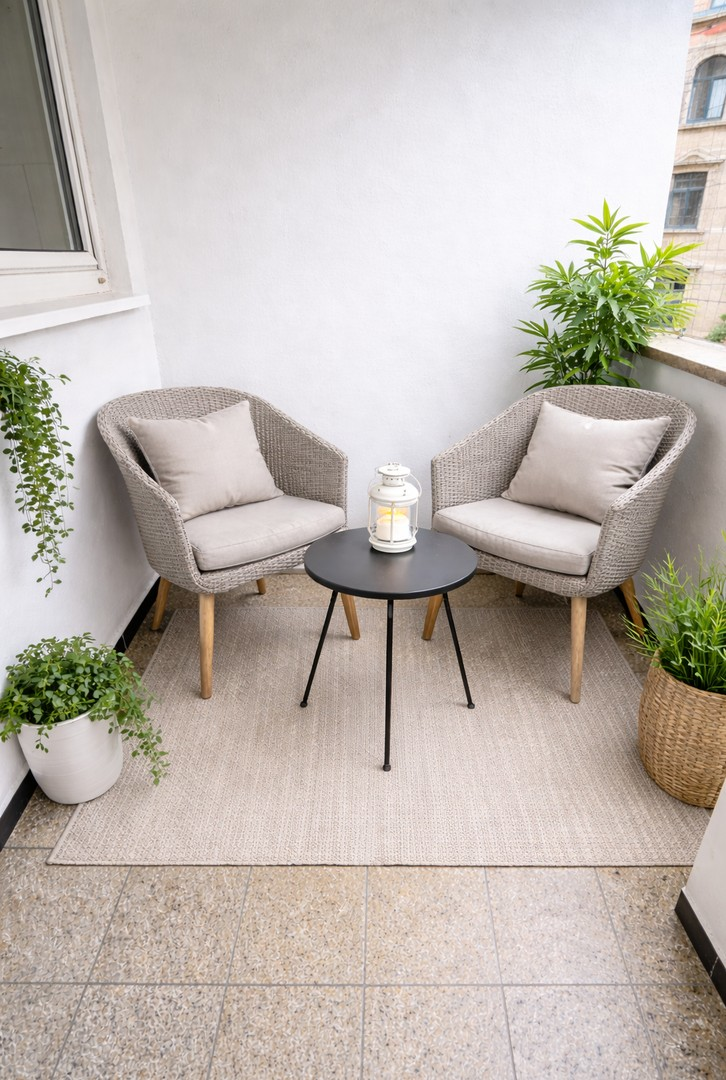 Loggia Einrichtungsbeispiel