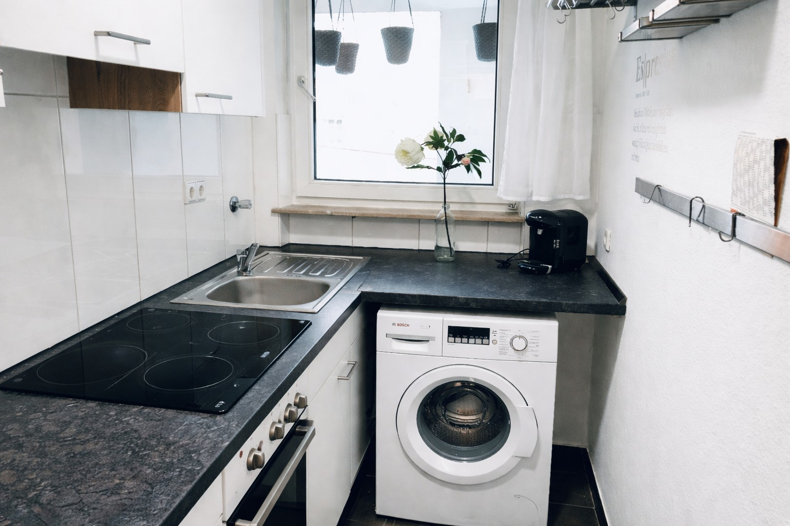 Küche mit neuem Ceranfeld