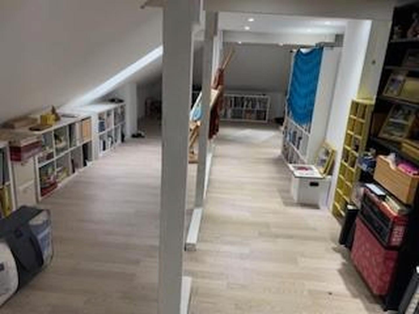 teilausgebauter Dachboden