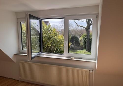 Blick aus 1. OG in den Garten