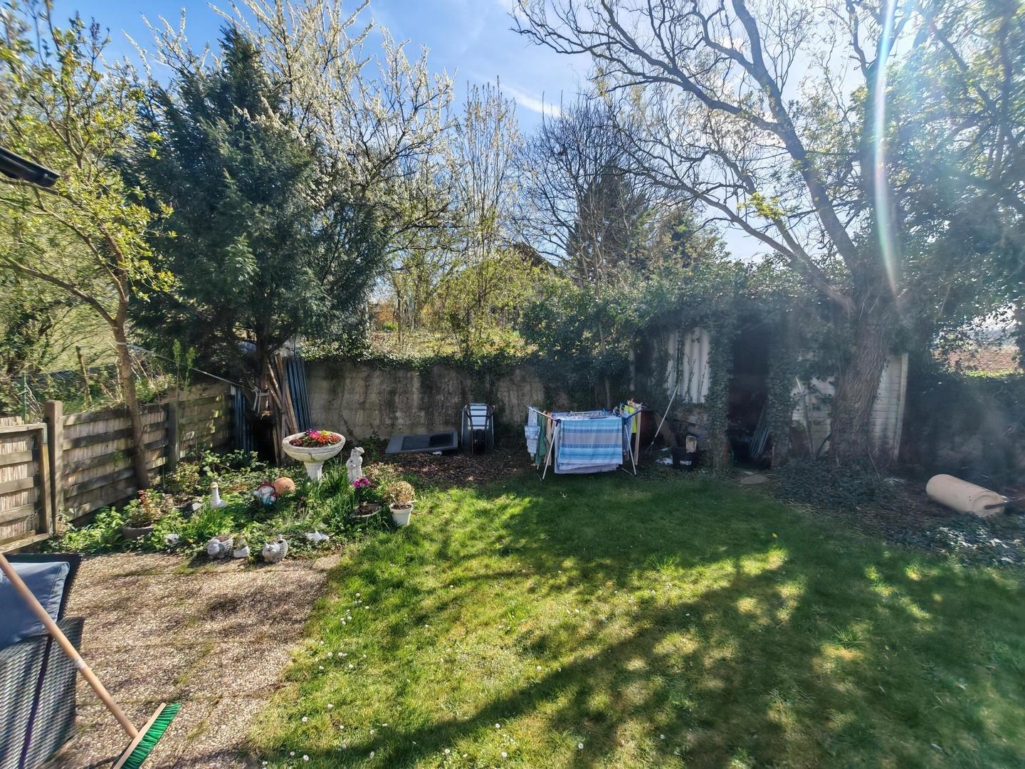 Garten Blick Richtung Osten