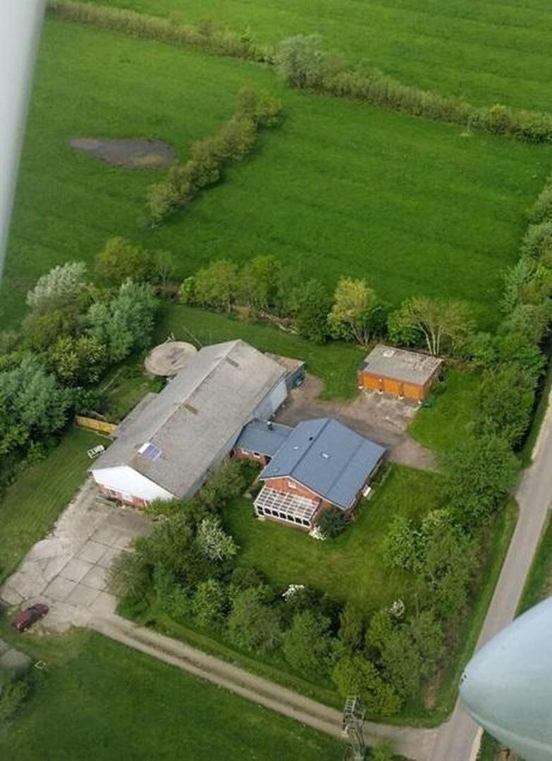 Luftbild Gebäudeensemble