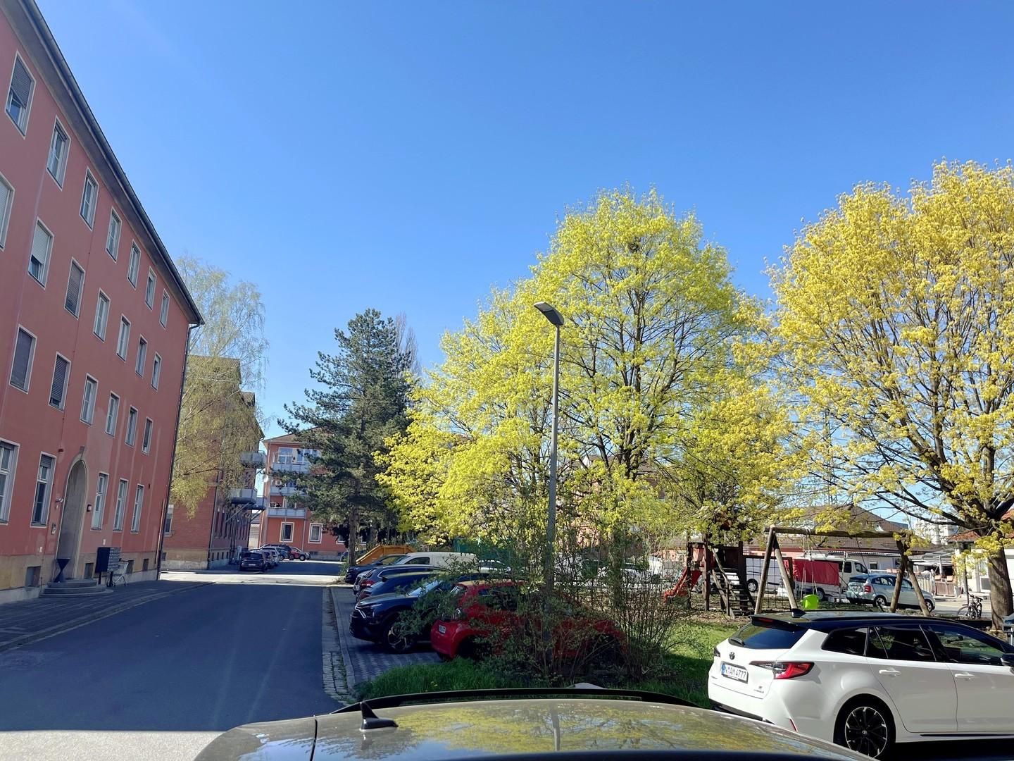 Ausblick vom Kinderzimmer