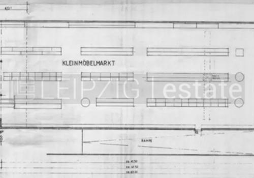 Grundriss Möbelmarkt