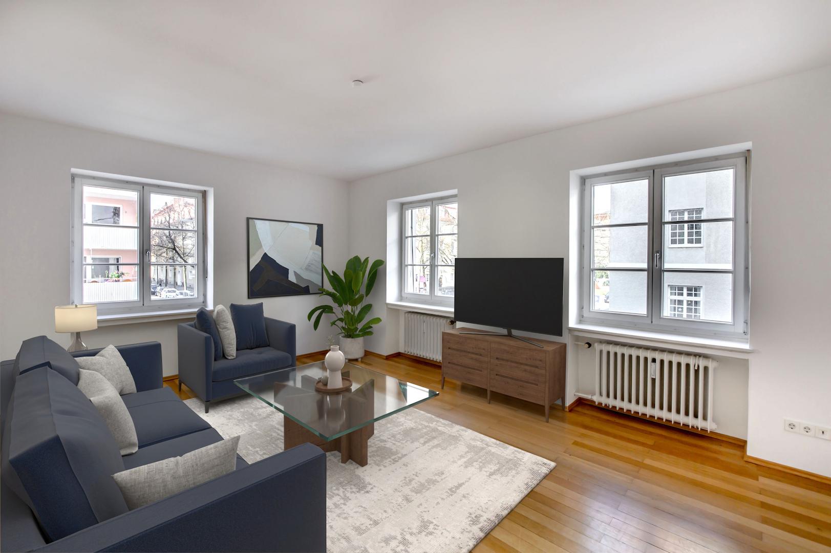 Wohnzimmer Visualisierung