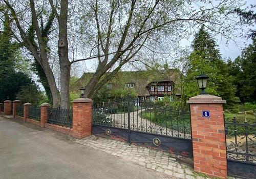 Blick über die Zaunanlage 