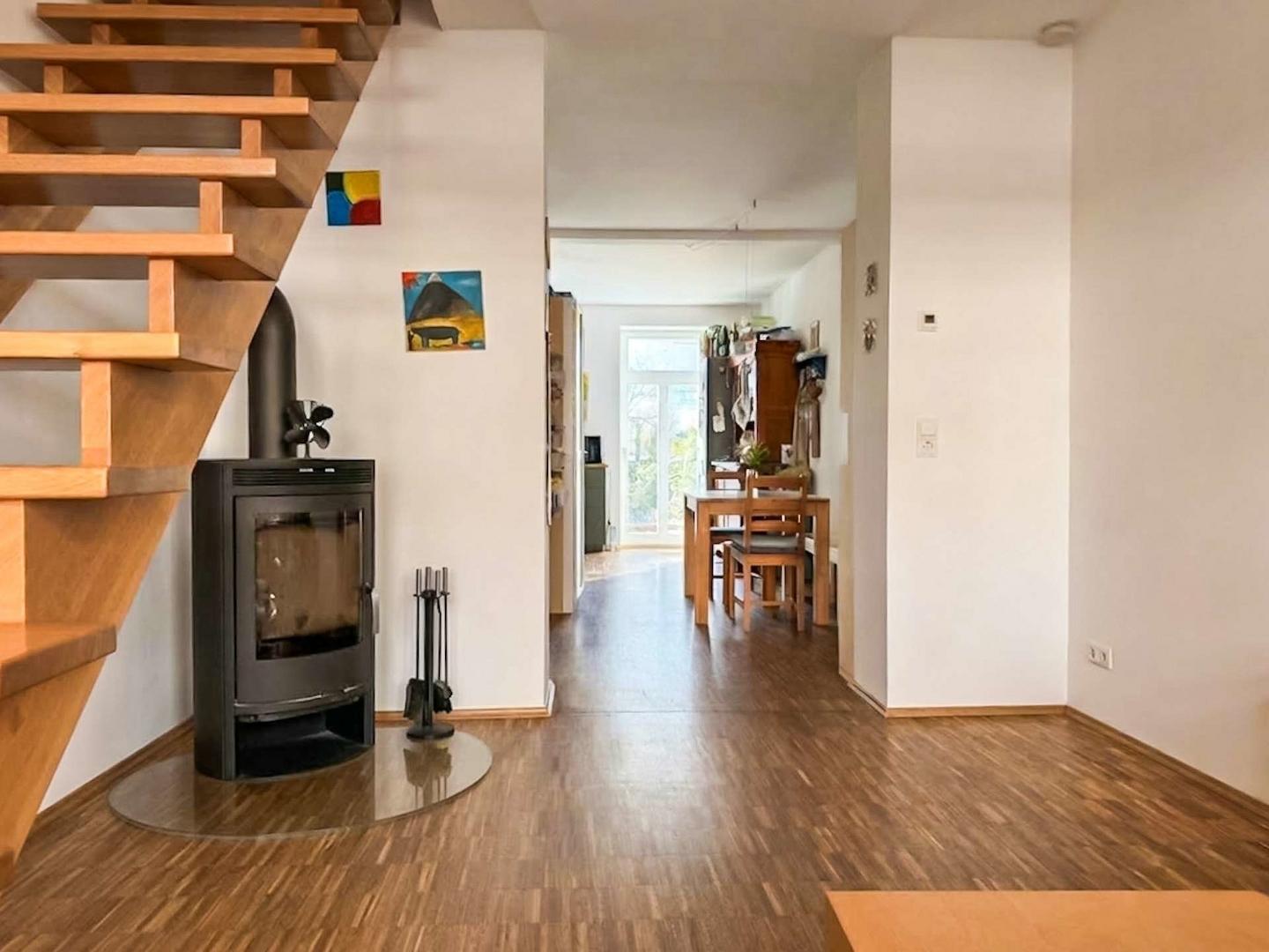 Offener Wohn- Essbereich