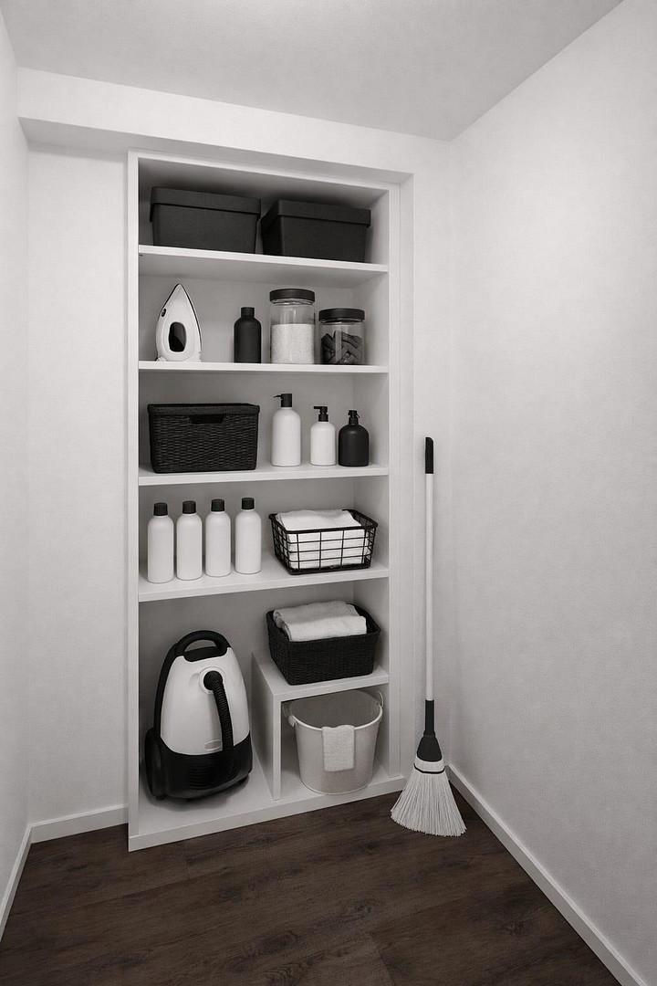 Abstellkammer visualisiert