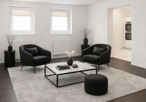 Wohnzimmer visualisiert