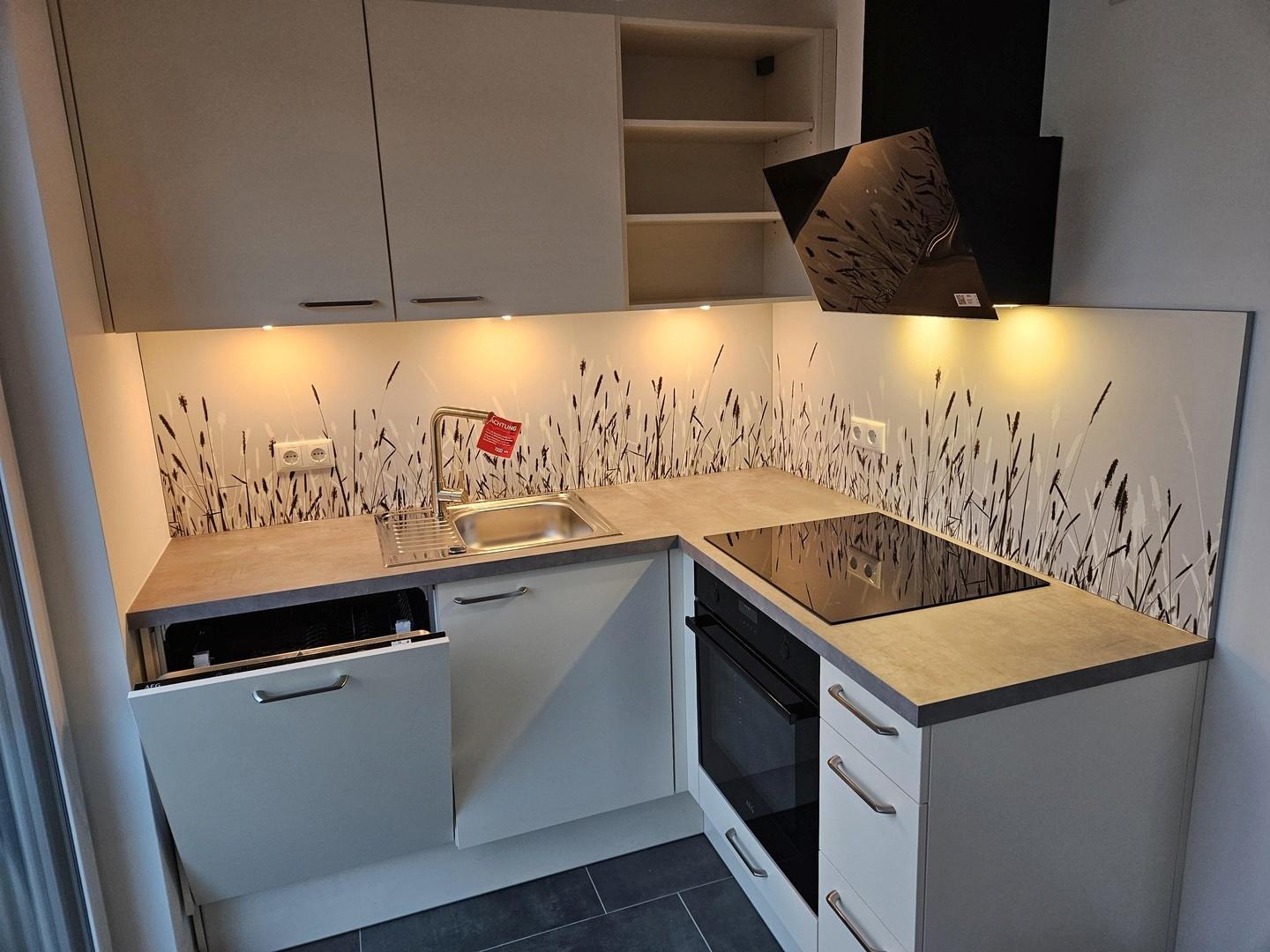 Küche mit Beleuchtung