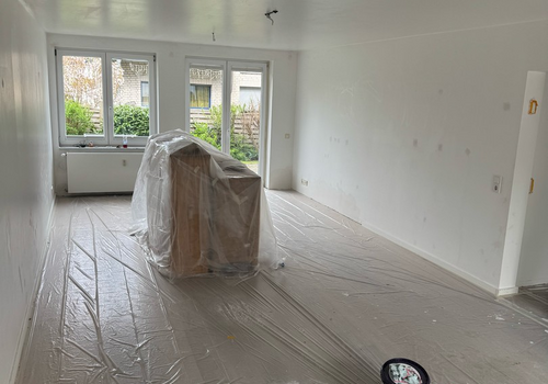 Blick Wohnraum zur Terrasse