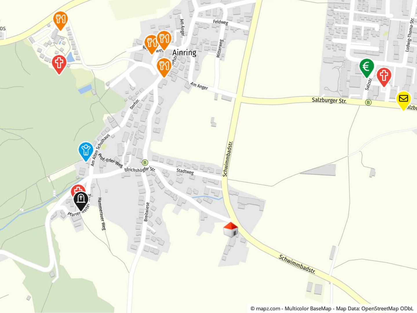 Geolyzer Kartenausschnitt