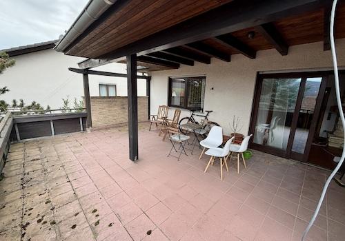 Terrasse Hauptwohnung