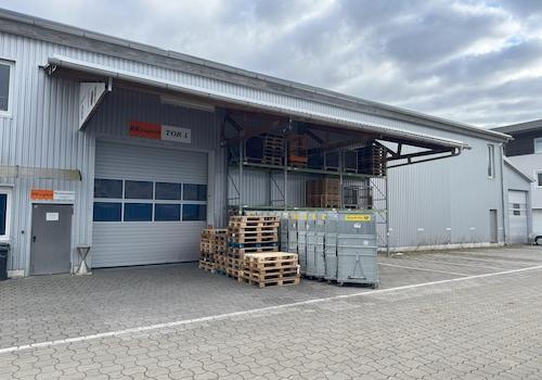 Ladezone für Halle 1