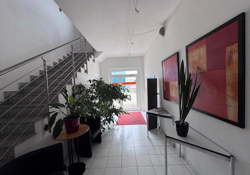 Eingangsbereich Büro