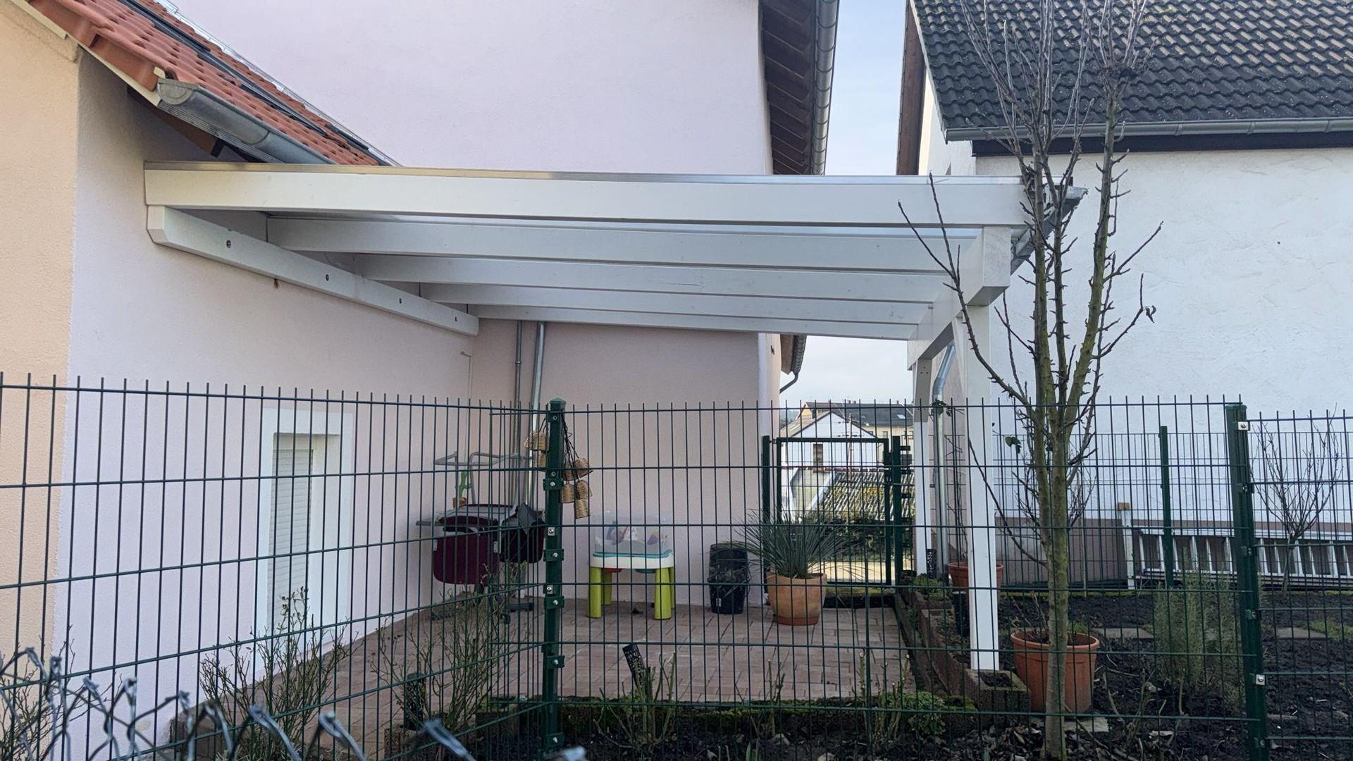 Terrassenüberdachung hinten