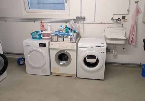 Platz für drei Geräte in Was