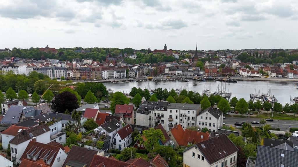 Blick über Flensburg
