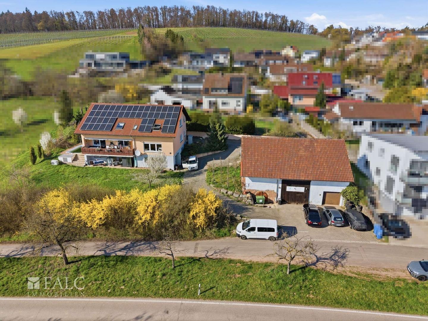 Luftbild Strassenseite