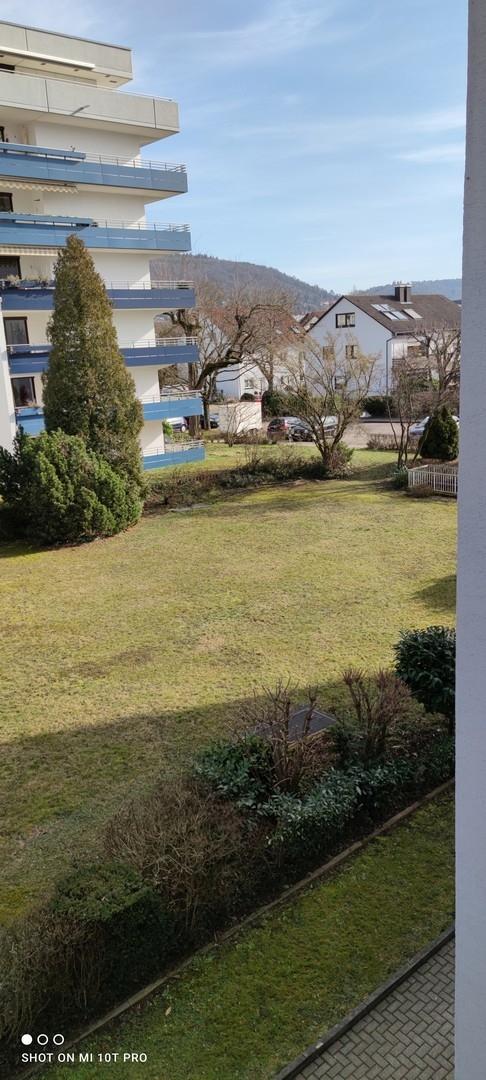 Ausblick Arbeits- /Esszimmer