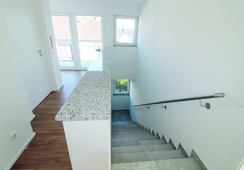 Treppen-Aufgang als Nutzfläche