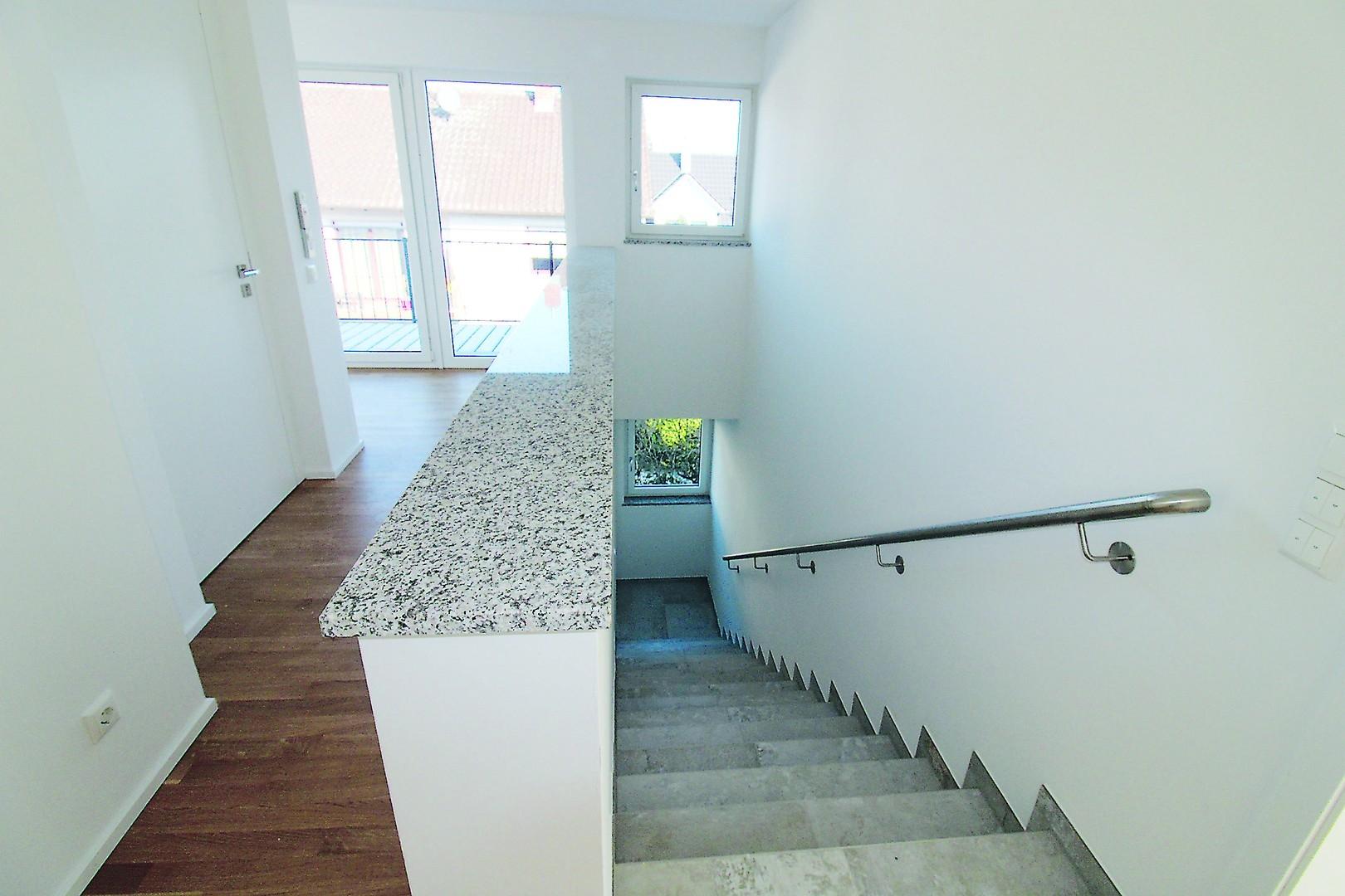 Treppen-Aufgang als Nutzfläche