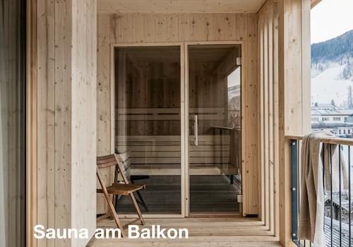 Sauna-Vorbereitung erfolgt