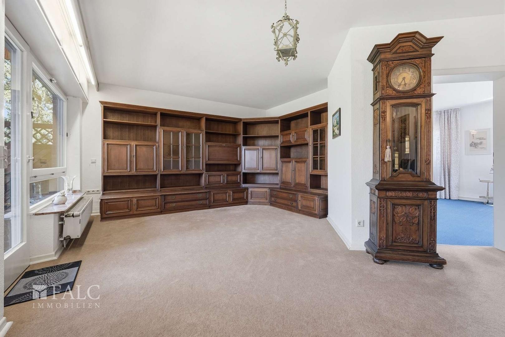 Wohnzimmer (altes Schlafzimmer)