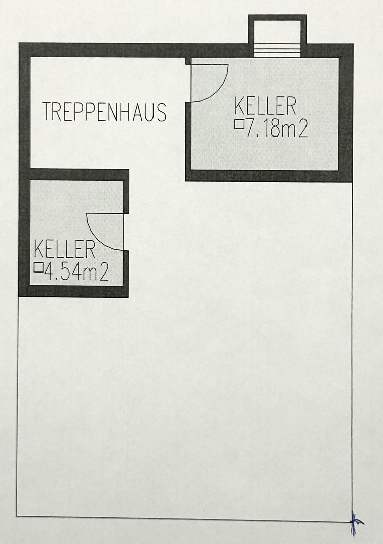 Grundriss beider Keller