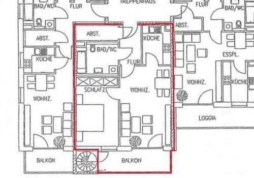 Grundriss WE 4