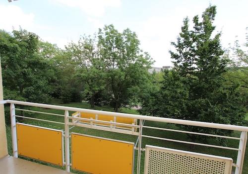 Balkonaussicht (Muster)