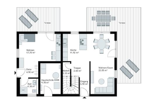 Grundriss Erdgeschoss