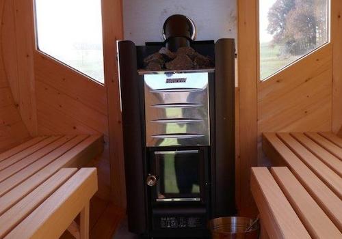 Sauna mit Holzofen Harvia Fi