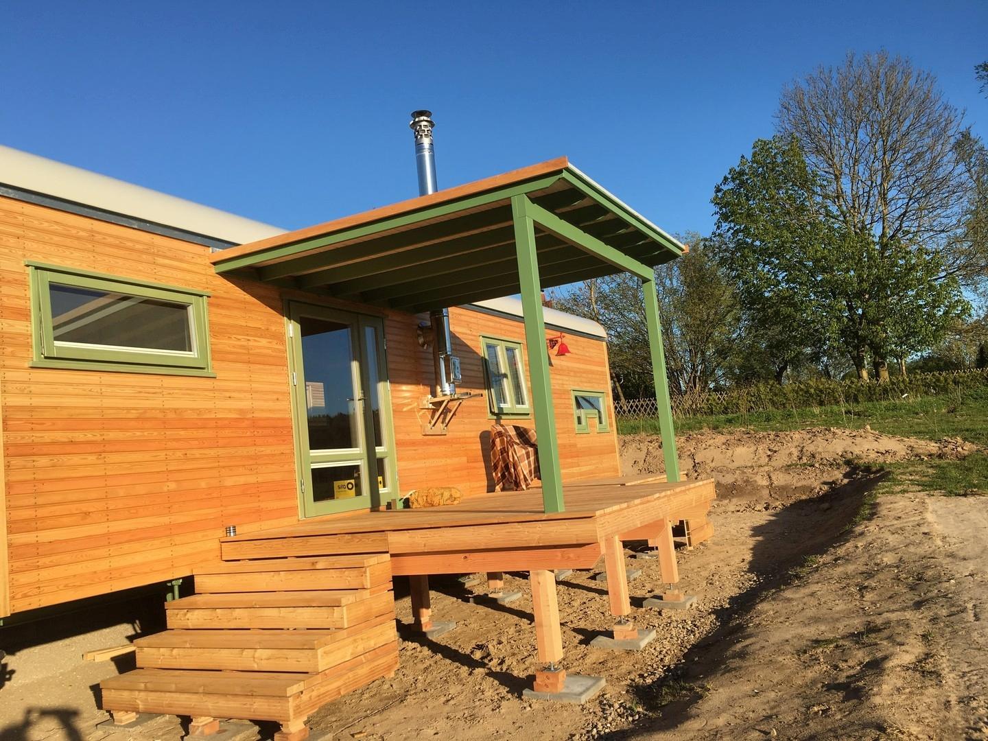 Südwest-Seite nach Aufbau