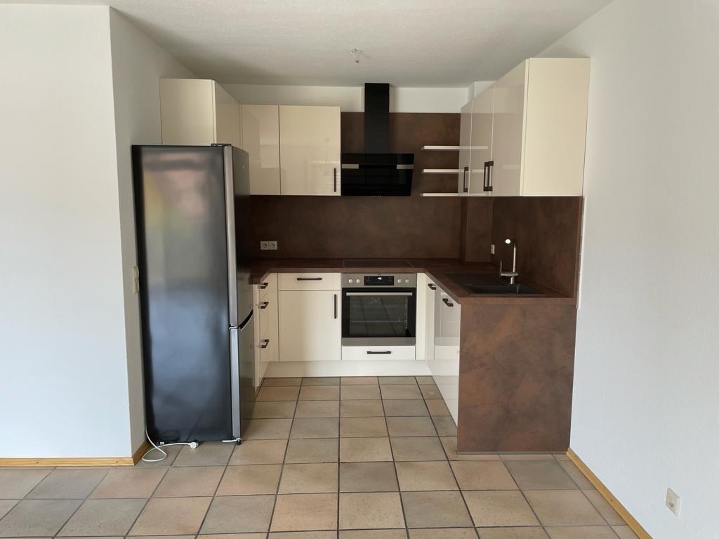 Nische mit Einbauküche