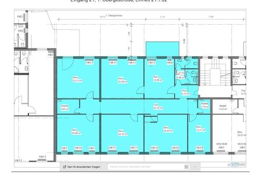 Grundriss HDL Gewerbe